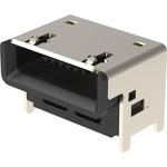 Amphenol Communications Solutions-GMCB05821134CHR Connector USB Conn Micro USB Type B RCP 5 POS 0.65mm Solder RA SMD 5 Terminal 1 Port T/R