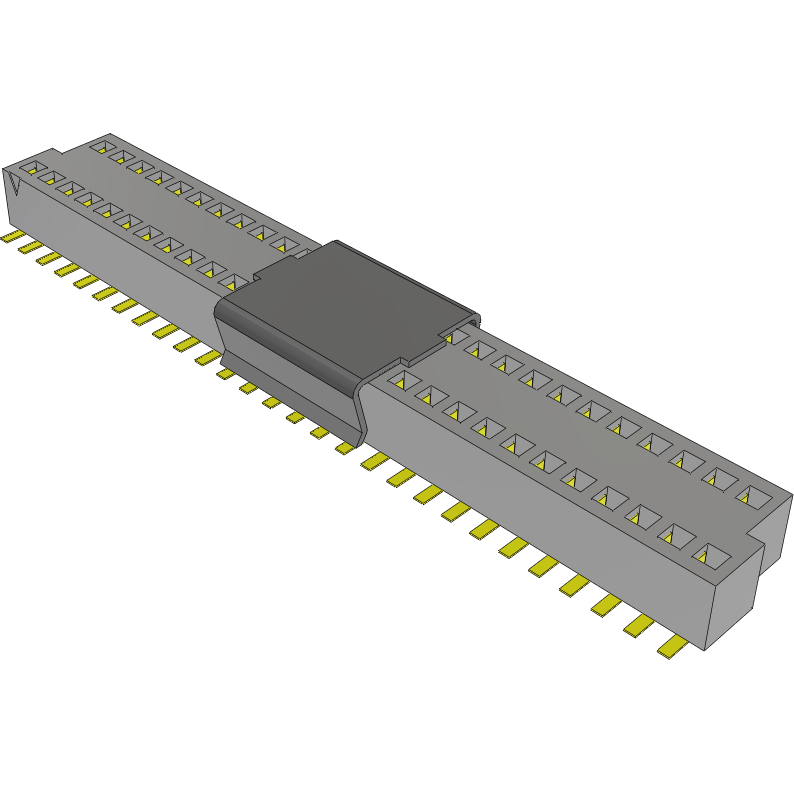 Samtec-BKS-155-01-L-V-A-P Steckverbinderleisten und Leiterplattenbuchsen Conn Micro Socket Strip SKT 55 POS 1mm Solder ST SMD Tube