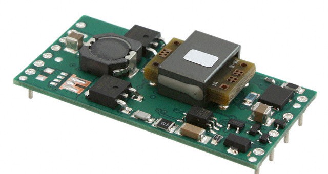 Texas Instruments-PTB48560AAH DC to DC Converter and Switching Regulator Module Module DC-DC 48VIN 1-OUT 3.6V to 5.5V 6A 30W 11-Pin DIP Module Tray