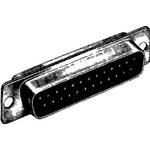 Conn D-Sub PIN 25 POS Solder ST Thru-Hole 25 Terminal 1 Port