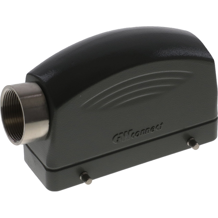 Molex-936013699 Schrumpfbalgenadapter Hood 90° 24 Shell Size Polyester Powder Die Cast Aluminum GWconnect®