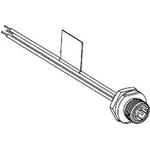 Cable Assembly Circular 0.305m 22AWG M12 Circular 5 Straight