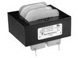 TE Connectivity-1672325-7 Transformateur électrique Power Transformer 1500Vrms 12VA 6 Terminal Pin Thru-Hole