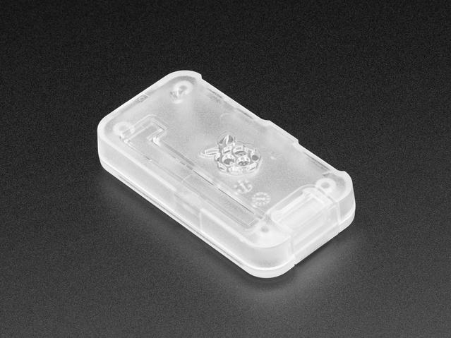 Adafruit Industries-3288 Cajas, compartimentos y anaqueles Clear Pi Zero Case