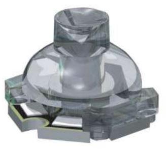 Carclo Technical Plastics-10040 Lentilles optiques White Optical Lenses