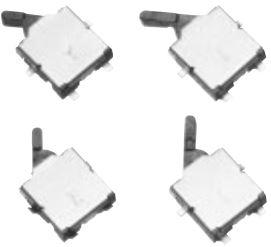 Panasonic-ESE-18R13D Detektorschalter Switch Detector N.O. SPST Lever Gull Wing 0.01A 5VDC SMD T/R