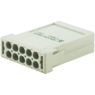 Weidmueller GmbH & Co. KG-1758410000 Connector Discrete Wire Housing Conn Housing F 10 POS Crimp ST Panel Mount Gray