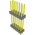 Conn Board Stacker HDR 12 POS 2.54mm Solder ST Top Entry Thru-Hole Bulk