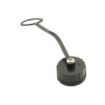 Bulgin Components PLC-PXP0024 Steckverbinderzubehör Plastic Sealing Cap with Rubber Lanyard