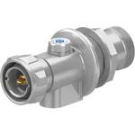 Conn 7/16 Adapter 0Hz to 2500MHz 50Ohm ST M/F Silver