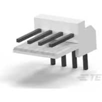 TE Connectivity-171826-4 Steckverbinderleisten und Leiterplattenbuchsen Conn Wire to Board HDR 4 POS 2.5mm Solder RA Side Entry Thru-Hole Bag