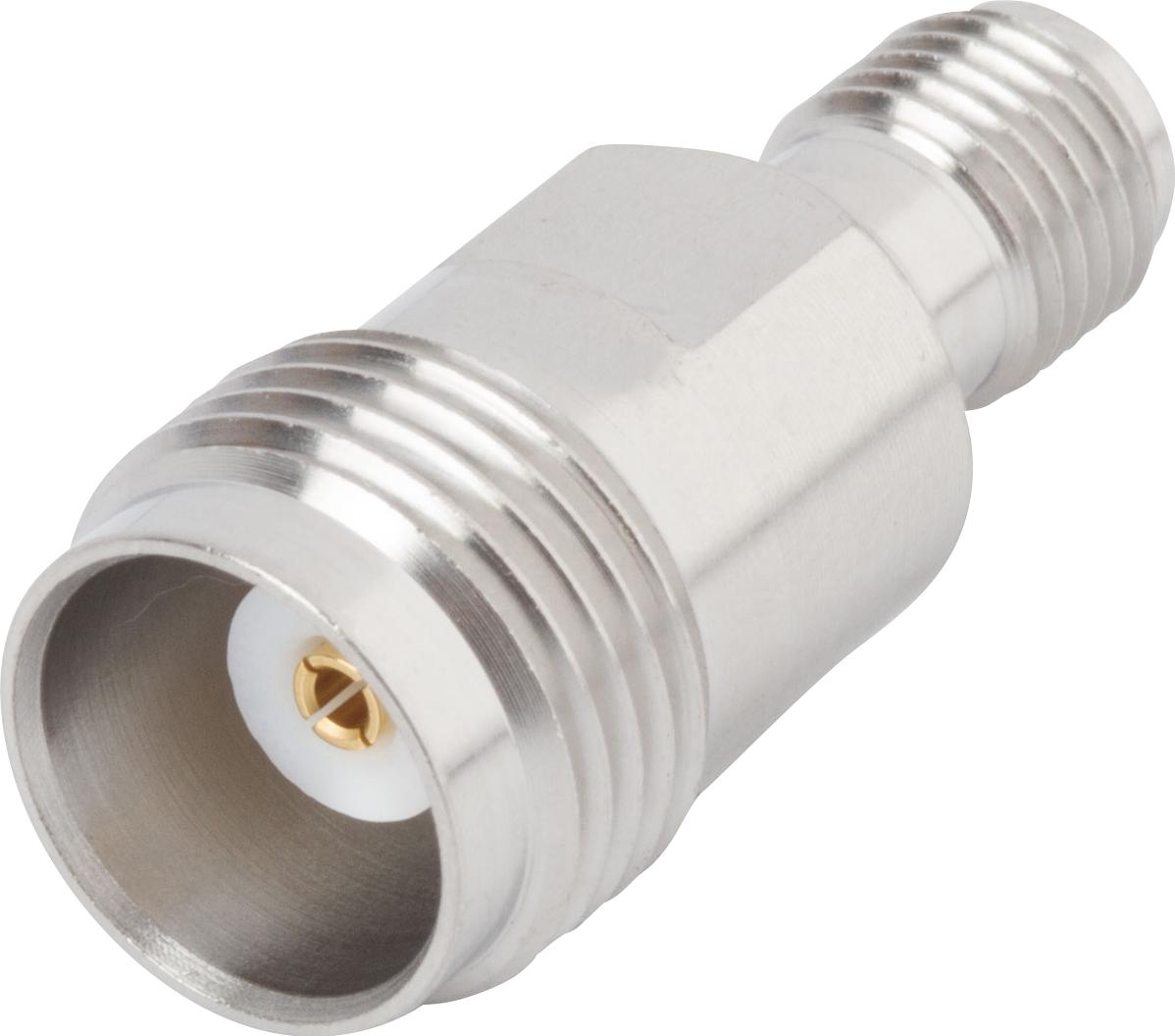 Amphenol SV Microwave-SF1102-6001 RF-Steckverbinder Conn SMA-PTNC Adapter 0Hz to 15GHz 50Ohm ST F/F Gold Over Nickel Tray