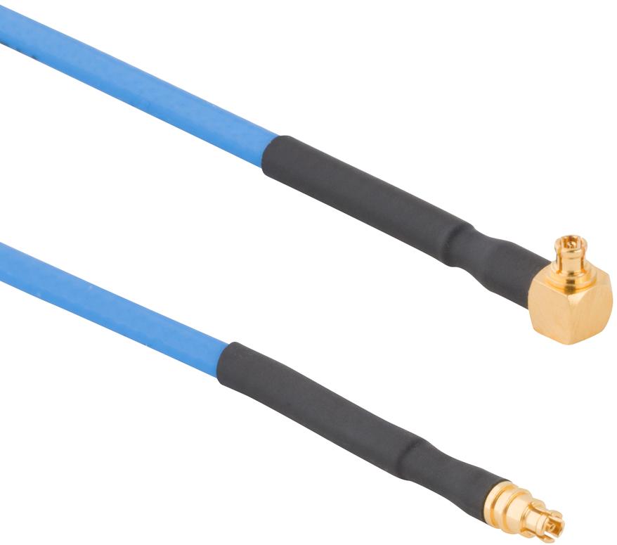 Amphenol-095-725-128-003 Cable Assembly Coaxial Cable Assembly T-FLEX 405 0.076m SMPM to SMPM PL-PL Bag