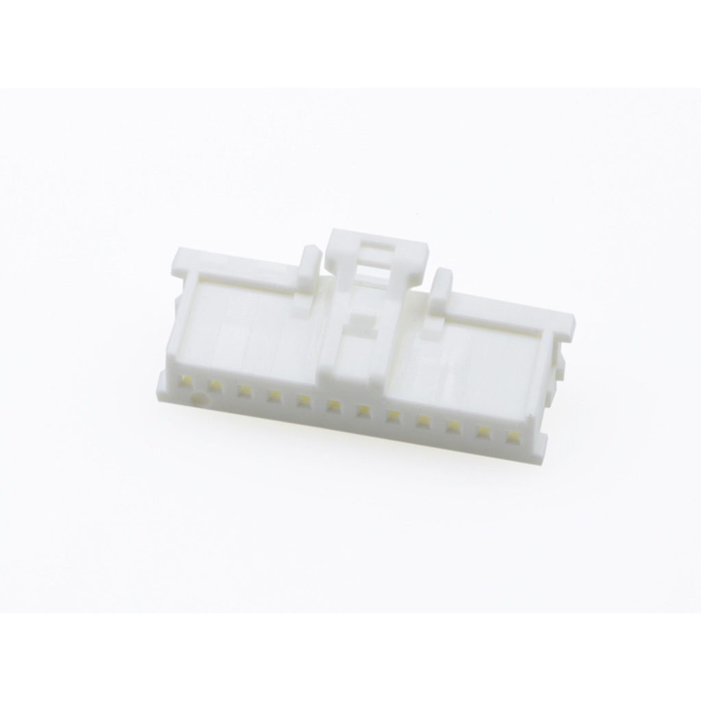 Molex-51382-1200 Einzeladersteckverbinder, Gehäuse Conn Housing RCP 12 POS 2mm Crimp ST Cable Mount White MicroClasp™ Bag