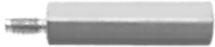 Abbatron-8001Y 压铆螺母柱 Standoff Hex M/F 6-32-THD Aluminum