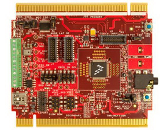 NXP Semiconductors-TWR-MCF51QM Eingebettete Systementwicklungsboards und -kits MCF51QM128VLH Microcontroller Tower System Module 50MHz CPU 128KB Flash
