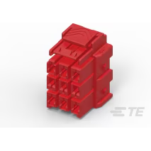TE Connectivity-6-1971876-3 Gaine de câblage de raccordement discret PLUG HOUSING TRIPLE ROW POWER TRIPLE LOCK