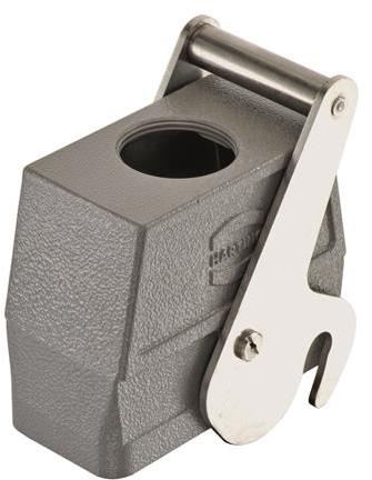 HARTING-19300240487 Schrumpfbalgenadapter Hood 180° 24B Shell Size Powder Die Cast Aluminum Han®