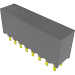 Conn Socket Strip SKT 16 POS 2mm Solder ST Top Entry Thru-Hole Tube