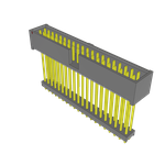 Conn Elevated Shrouded Header HDR 40 POS 2.54mm Solder ST Top Entry Thru-Hole Bulk