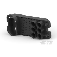 TE Connectivity-1648183-1 Einzeladersteckverbinder, Gehäuse Conn Housing PL 2/32/12/6 POS Crimp ST Panel Mount Black Package