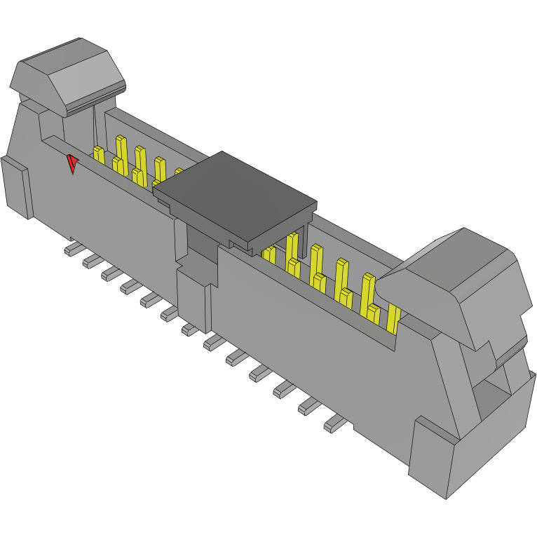 Samtec-EHT-113-01-S-D-SM-P Steckverbinderleisten und Leiterplattenbuchsen Conn Ejector Header HDR 26 POS 2mm Solder ST Top Entry SMD Tube