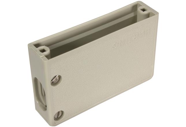HARTING-09670090511 Schrumpfbalgenadapter Shell Housing 90° E Shell Size Metallised Thermoplastic Slide Lock