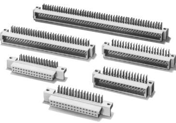 Omron-XC5A-3082-1 Steckverbinder, Mutterplatine Conn DIN 41612 M 30 POS 2.54mm Solder RA Thru-Hole