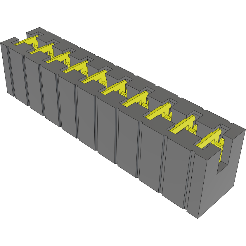 Samtec-MNT-110-BK-T Cavalier et shunt de raccordement Conn Shunt F 20 POS 2.54mm ST Bulk