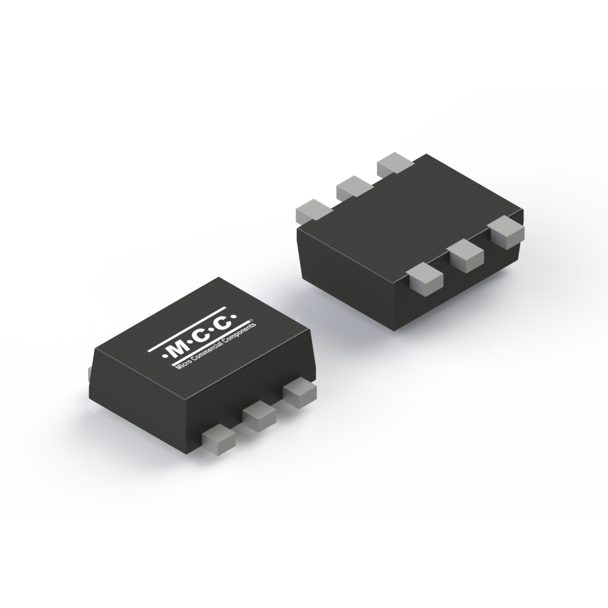 Micro Commercial Components-MC7252KV-TP MOSFETs Trans MOSFET N/P-CH 60V 0.23A/0.18A 6-Pin SOT-563