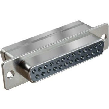 Glenair-280-019S1H15MEP Steckverbinder, D-Sub Conn D-Sub SKT 15 POS Crimp ST Cable Mount 15 Terminal 1 Port