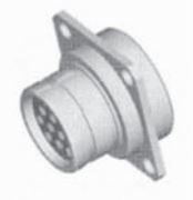Amphenol-1332E212MZ Connecteur circulaire Conn Circular PIN 12 POS Solder ST Flange Mount 12 Terminal 1 Port