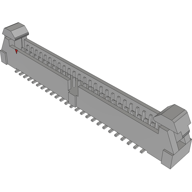 Samtec-EHT-125-01-T-D-SM Connector Headers and PCB Receptacles Conn Ejector Header HDR 50 POS 2mm Solder ST Top Entry SMD Tube