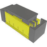 Conn High Speed Socket Strip SKT 40Signal/12Ground POS 0.635mm Solder ST SMD Tray