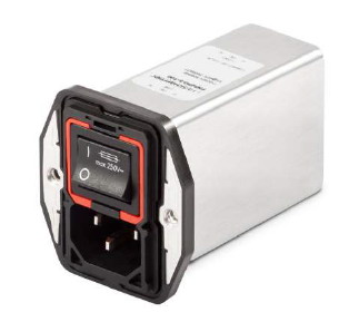 Schaffner-FN9290B-1-06 Módulos de entrada de energía Power Entry Module Filtered M 3 POS 250VAC 1A Fuse/Switch ST 1 Port Medical