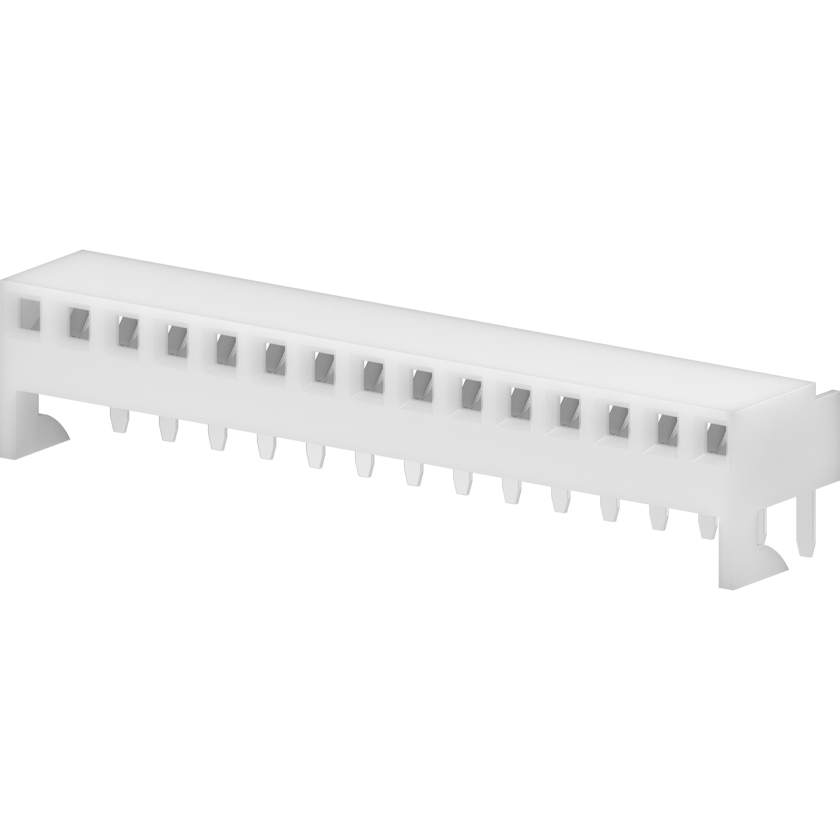 Molex-22162151 Steckverbinderleisten und Leiterplattenbuchsen Conn Socket Strip RCP 15 POS 2.54mm Solder RA Thru-Hole KK Tray