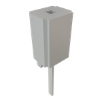 Conn Socket Strip SKT 1 POS Solder ST Top Entry Thru-Hole Bulk