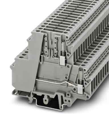 PHOENIX CONTACT-3007042 Connector Terminal Blocks Conn Modular Terminal Block F 4 POS Screw ST G DIN Rail/T DIN Rail 26A