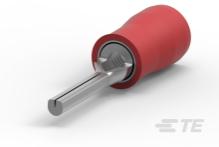 TE Connectivity-165168 Steckverbinderanschlüsse Wire Pin 16-22AWG Copper Red M 23.2mm Tin Loose