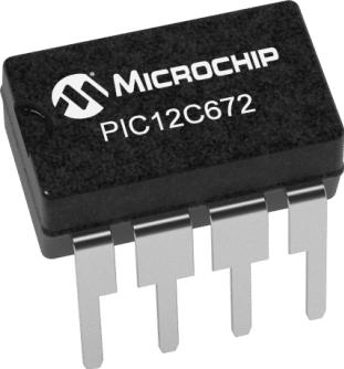 Microchip Technology-PIC12LC672-04I/P Microcontrollers - MCUs MCU 8-bit PIC RISC 3.5KB EPROM 3.3V/5V 8-Pin PDIP Tube