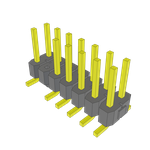 Conn Unshrouded Header HDR 14 POS 2.54mm Solder ST Top Entry SMD Tube