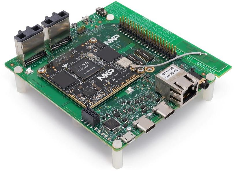 NXP Semiconductors-8MNANOD4-EVK Embedded System Development Boards and Kits I.MX 8M Application Processor and SOC Evaluation Kit 1500MHz CPU 2GB RAM 32MB/16GB eMMC Flash/SPI NOR Flash Android/Linux
