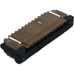 Conn FFC/FPC Connector SKT 4 POS 1mm Solder RA SMD T/R