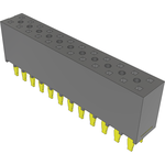 Conn Unshrouded Header HDR 24 POS 2.54mm Press Fit ST Top Entry Thru-Hole Tube