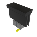 Conn Unshrouded Header HDR 2 POS 2.54mm Solder ST Top Entry SMD T/R