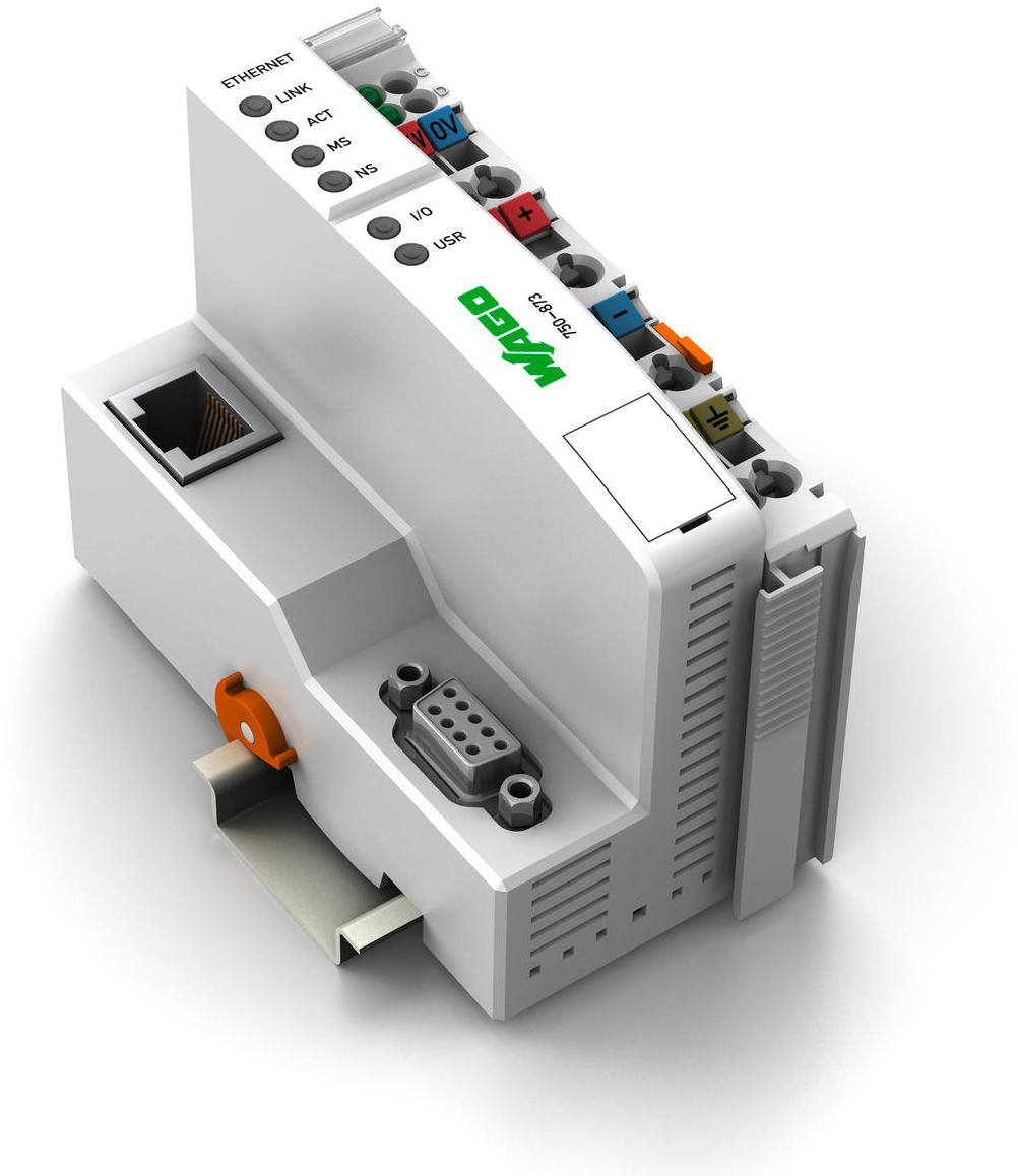 WAGO-750-873 Verschiedene Produkte Ethernet Tcp/Ip And Rs232 Programmable Fieldbus Controller 10/100 Mbit/S Digital And Analog Signals