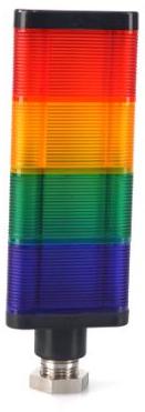 Mallory Sonalert Products-JTC028-RYGB-CD Indicateur et alerte audio Audio Indicator