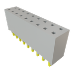 Conn Socket Strip SKT 18 POS 2.54mm Solder ST Top Entry Thru-Hole Bulk