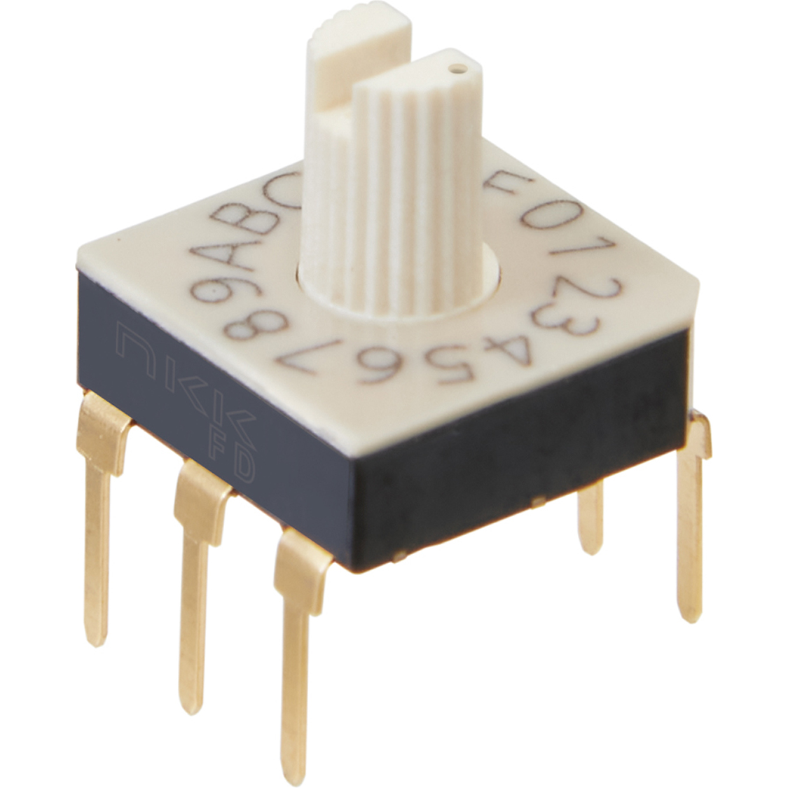 NKK Switches-FD01KR16P Switch DIP Switch DIP N.O./N.C. SP16T 16 Shaft 20VAC 20VDC 0.4VA PC Pins 10000Cycles 2.54mm Thru-Hole