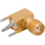 Conn SMA 0Hz to 18GHz 50Ohm Solder RA Thru-Hole F Gold